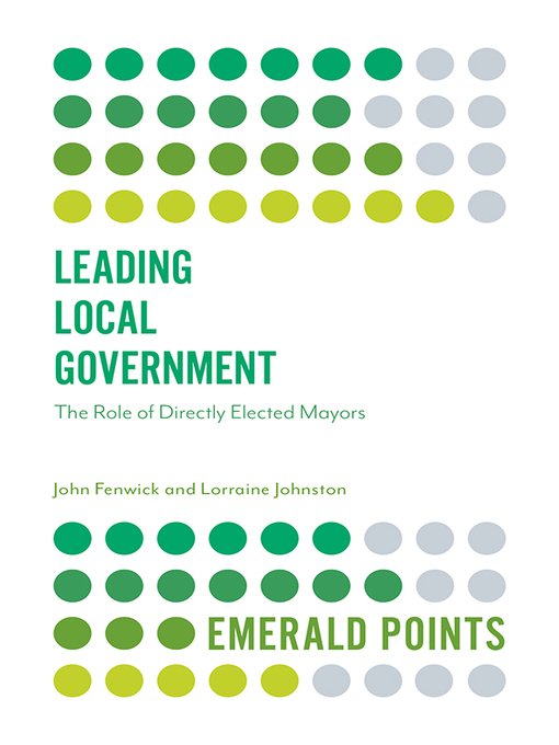 Title details for Leading Local Government by John Fenwick - Available